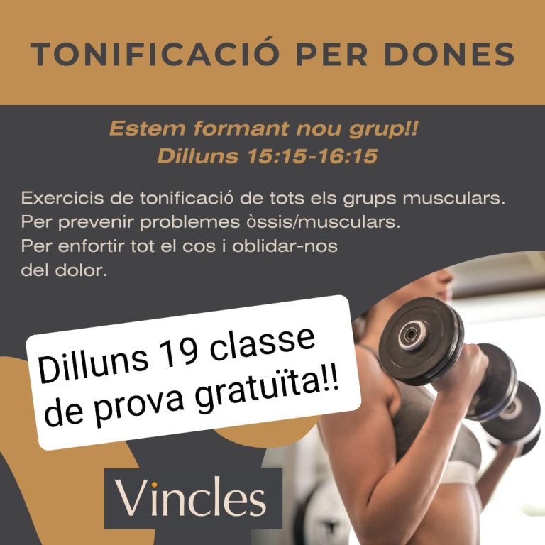 Tonificació per dones